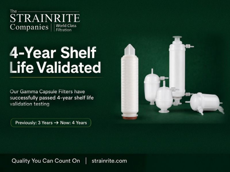 Gamma Irradiated Clarity Capsules & Cartridges Reach a New 4-Year Shelf-Life Milestone