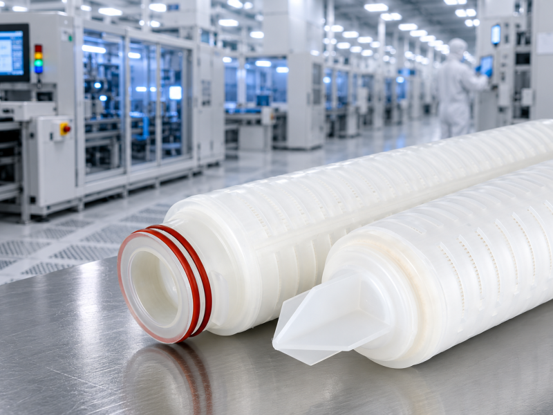 Strainrite Cartridge Components Upgraded to a Higher-Temperature Grade of 220°F (104° Celsius)