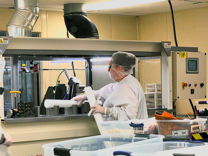 Strainrite Expands Cleanroom by 625 SQ/FT